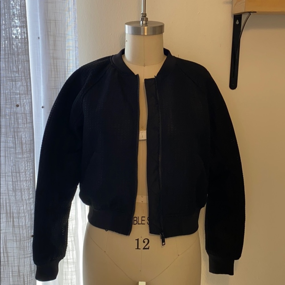 Black Bomber Jacket